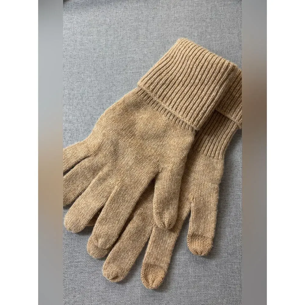 J.Crew Cashmere tech-touch gloves